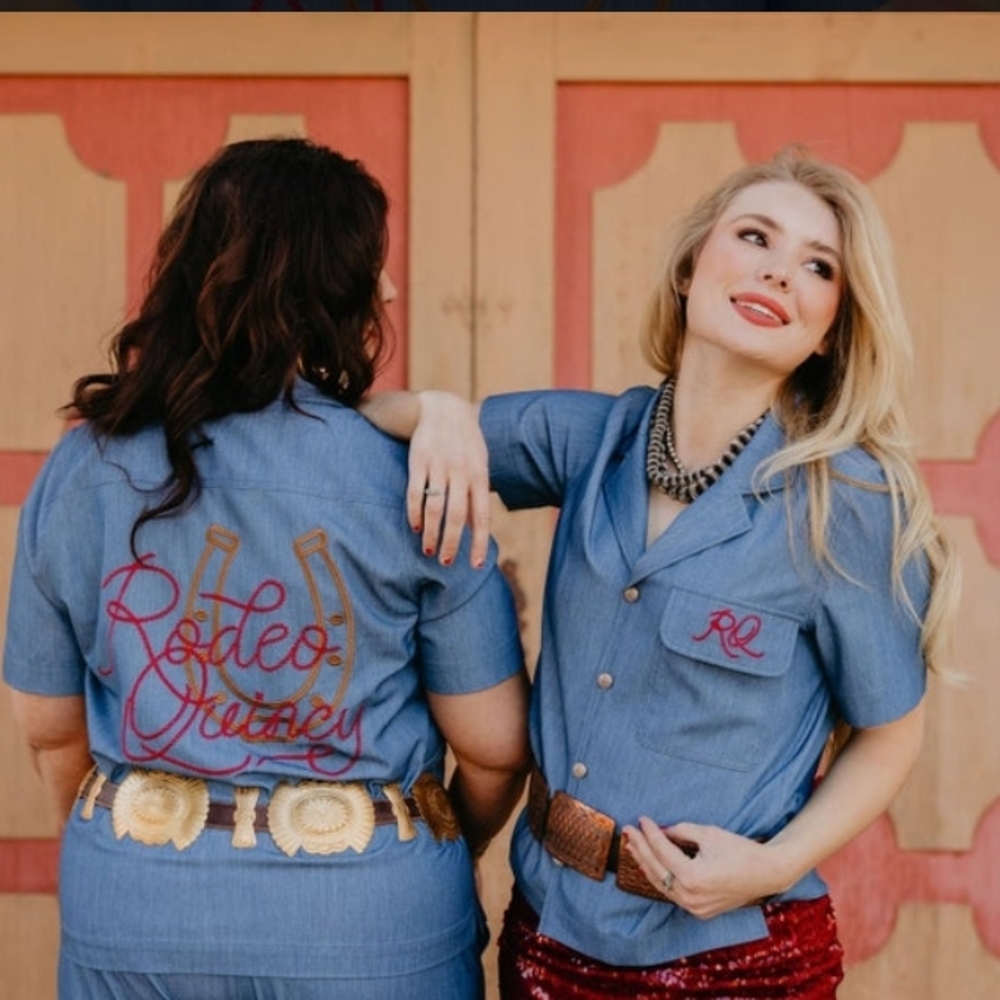 Rodeo Quincy Camarillo Plains Blouse NEW w/tags